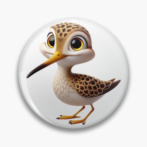 Item preview, Adorable Upland Sandpiper designed and sold by Sillytoe.