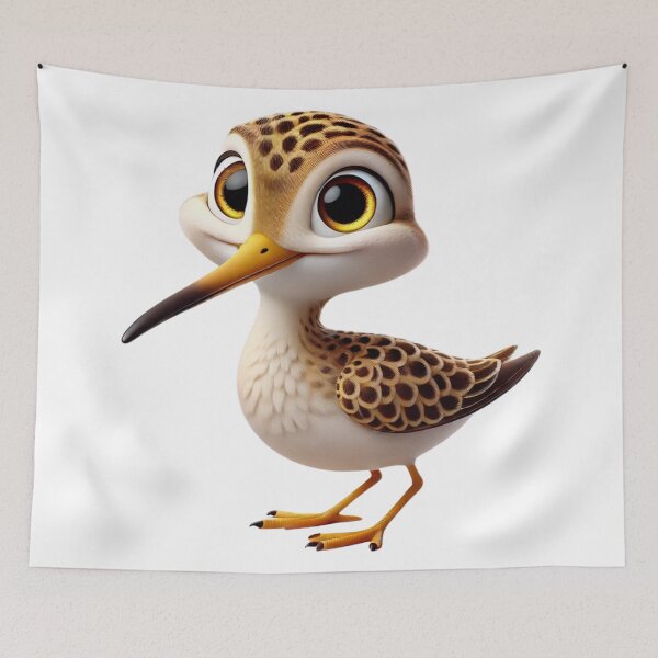Item preview, Adorable Upland Sandpiper designed and sold by Sillytoe.