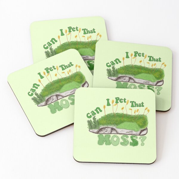 Item preview, Cant I pet that moss designed and sold by NatCurArt.