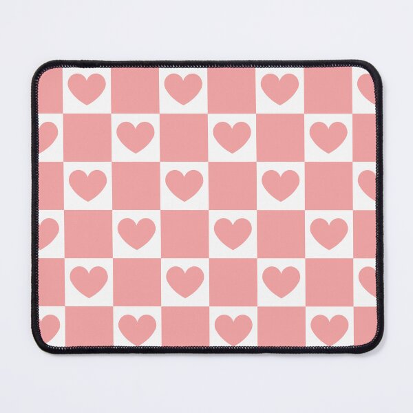 Item preview, checkered pink hearts designed and sold by ✿ honey mitsu ✿.