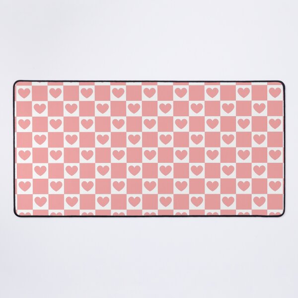 Item preview, checkered pink hearts  designed and sold by  ✿ honey mitsu ✿.