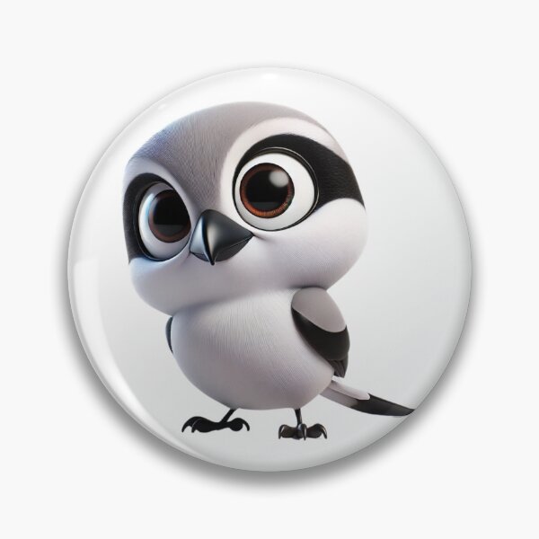 Item preview, Adorable Loggerhead Shrike designed and sold by Sillytoe.
