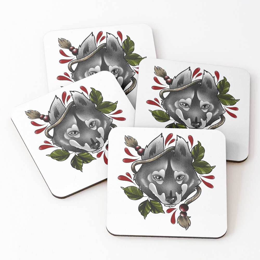 Item preview, Coasters (Set of 4) designed and sold by Sidz-Inkz.