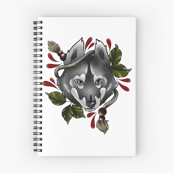 Item preview, Lobo neotradicional designed and sold by Sidz-Inkz.