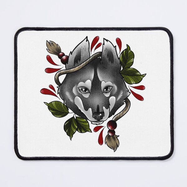 Item preview, Neotraditional Wolf designed and sold by Sidz-Inkz.