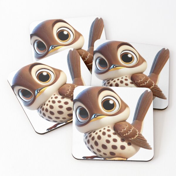 Item preview, Adorable Song Thrush designed and sold by Sillytoe.