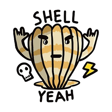 Artwork thumbnail, Shell Yeah by FrogArtShop