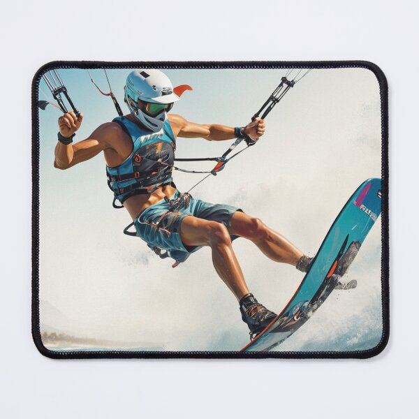 Item preview, Man performing freestyle kiteboarding designed and sold by MerlinWear.
