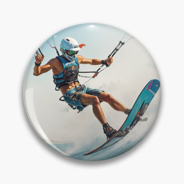 Item preview, Man performing freestyle kiteboarding designed and sold by MerlinWear.