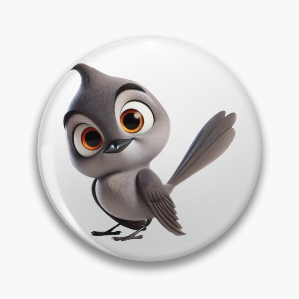 Item preview, Adorable Gray Catbird Songbird designed and sold by Sillytoe.