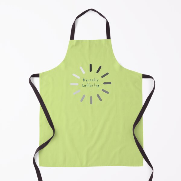 Item preview, Mentally Buffering – Minimal Loading Circle Mental Health Design designed and sold by mintmono-studio.