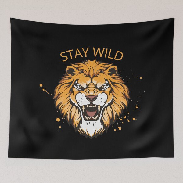 Item preview, STAY WILD – Unleash your wild side ? designed and sold by Desingalejandro.