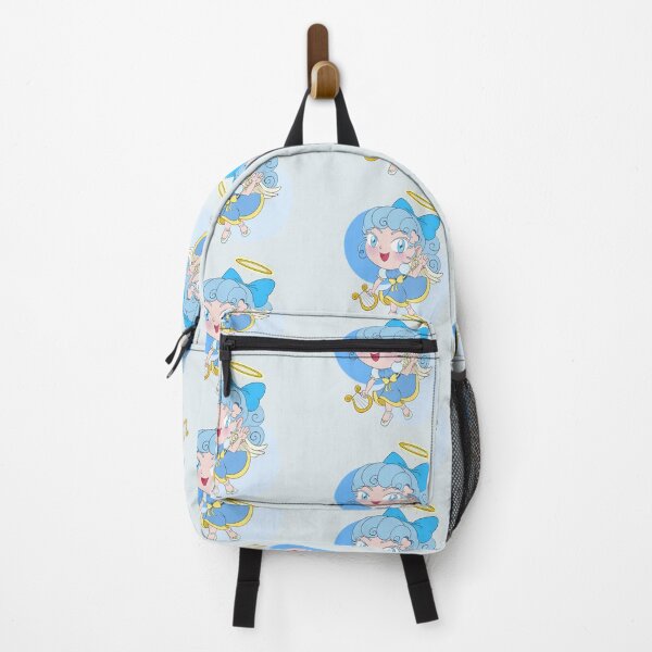 Item preview, Cute Chibi Angel Cartoon with Blue Background designed and sold by KiyaSketches.