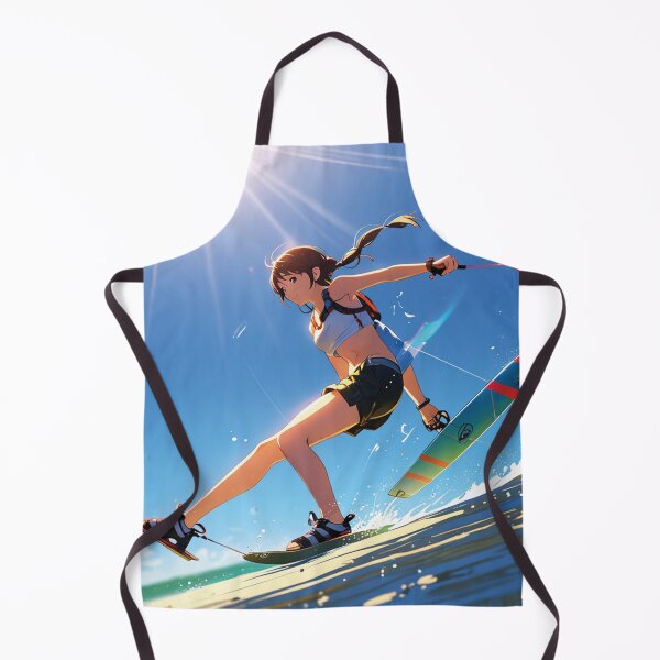 Item preview, Woman performing freestyle kiteboarding designed and sold by MerlinWear.