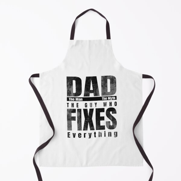Item preview, Dad: The Man, The Myth, The Guy Who Fixes Everything | Funny Father’s Day T-Shirt | Black Text Version designed and sold by atshirtdesigner.
