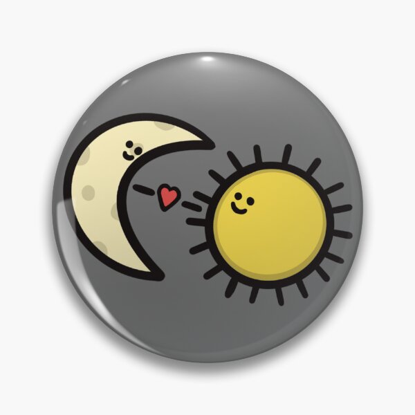 Item preview, Cute Sun and Moon designed and sold by FrogArtShop.