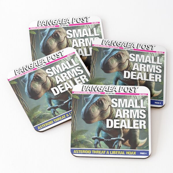 Item preview, Pangaea Post: SMALL ARMS DEALER designed and sold by Rex's Dino Store.