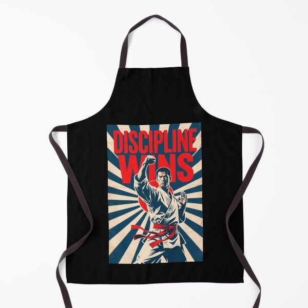 Item preview, Discipline Wins – Martial Arts Hope Style Poster Obama Style designed and sold by HoopeStylee.