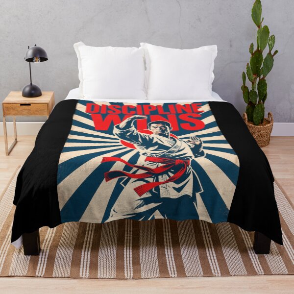 Item preview, Discipline Wins – Martial Arts Hope Style Poster Obama Style designed and sold by HoopeStylee.