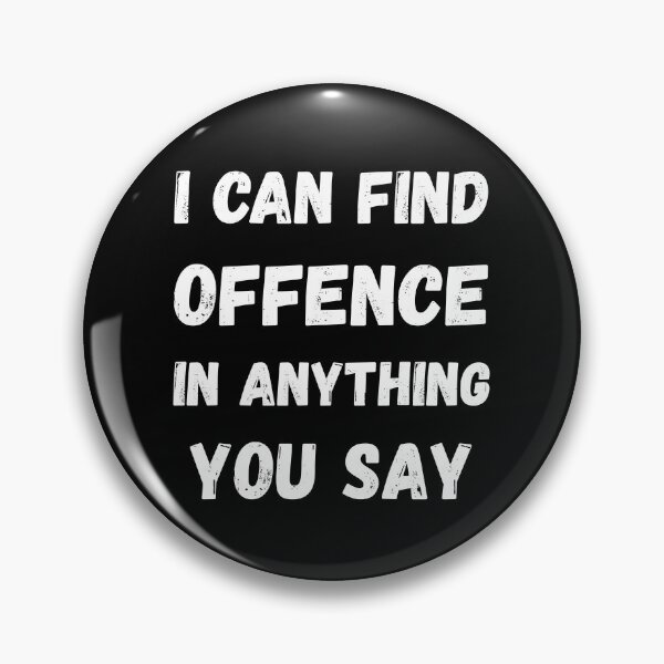 Item preview, Funny Sarcastic Grunge Shirt – I Find Offence designed and sold by Artography Designs.