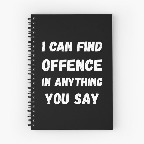 Item preview, Funny Sarcastic Grunge Shirt – I Find Offence designed and sold by Artography Designs.