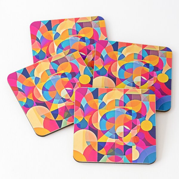 Item preview, Geometric Color Emotion designed and sold by Health And Fitness Posts e-Store.