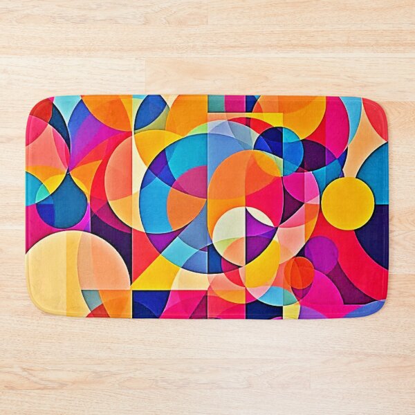 Item preview, Geometric Color Emotion designed and sold by Health And Fitness Posts e-Store.