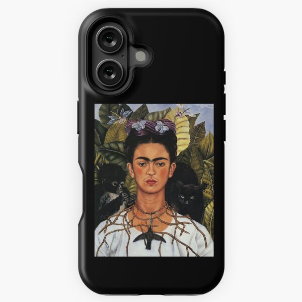 Item preview, 2xSelf Portrait with Thorn Necklace and Hummingbird, 1940, By Frida Kahlo designed and sold by TeeARTHY.