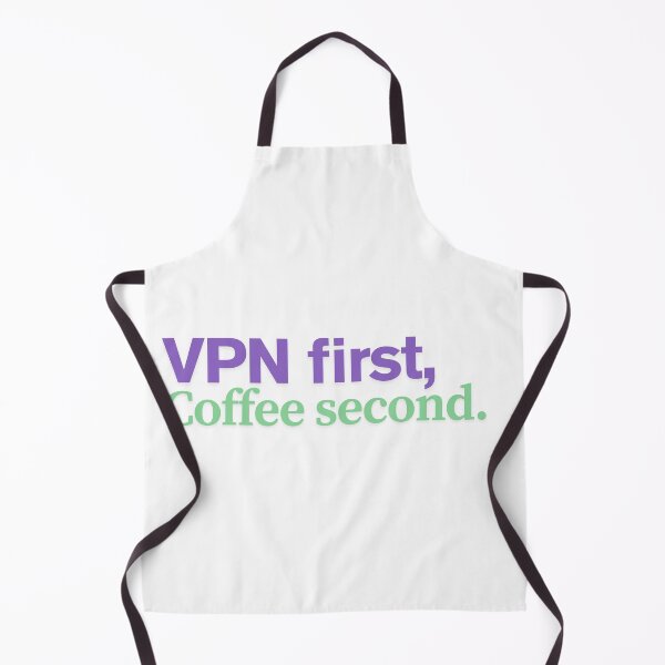Item preview, VPN First Coffee Second – Fun Design for Programmers and Remotes designed and sold by Gumaga-Store.