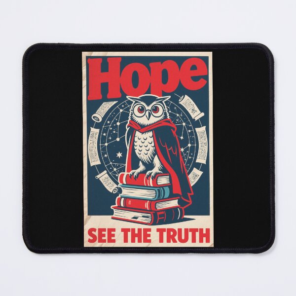 Item preview, See The Truth – Retro Owl Wisdom Hope designed and sold by HoopeStylee.