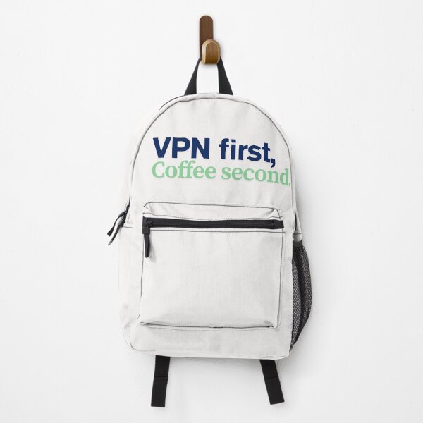 Item preview, VPN First Coffee Second – Fun Design for Programmers and Remotes designed and sold by Gumaga-Store.