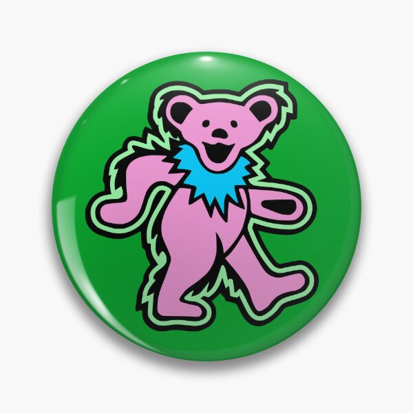 Item preview, Grateful Dead Pink Dancing Bear  designed and sold by dfai.