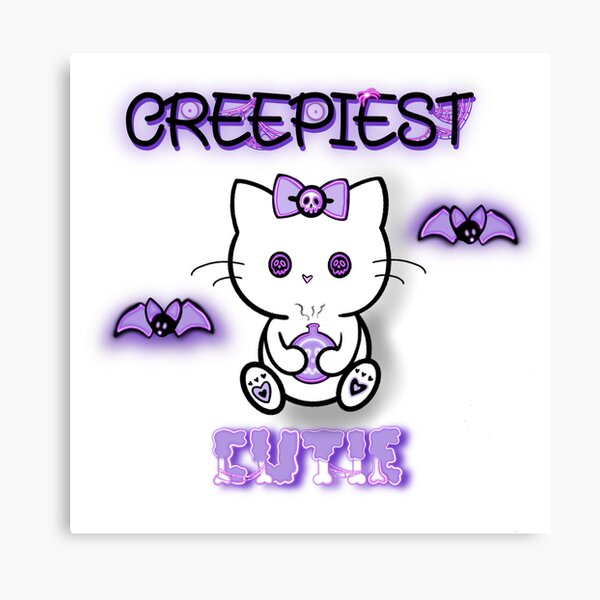 Artikel-Vorschau von Skelli Kitty & Friends , Creepiest Cutie , designt und verkauft von Skelli Kitty & Friends.