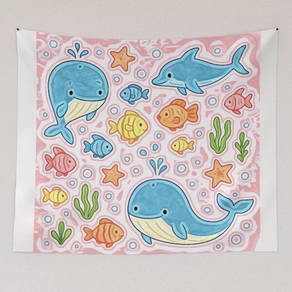 Item preview, Baby wall paper seaworld designed and sold by Helios Be. Lavsh.