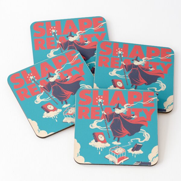 Item preview, Shape Reality – Surreal Wizard Hope 80s Obama style designed and sold by HoopeStylee.