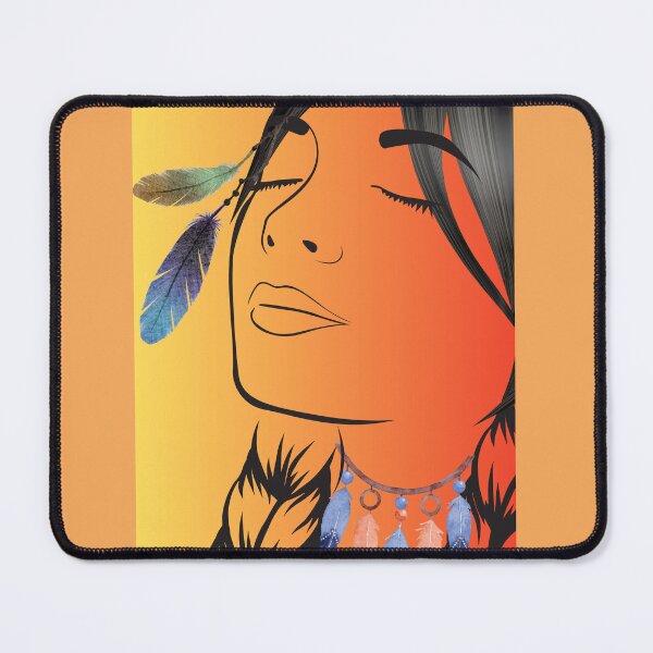 Item preview, Native woman designed and sold by Savvysioux.