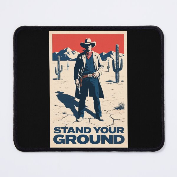 Item preview, Stand Your Ground – Vintage Cowboy Hope Style 80s Retro designed and sold by HoopeStylee.