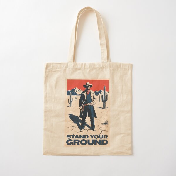 Item preview, Stand Your Ground – Vintage Cowboy Hope Style 80s Retro designed and sold by HoopeStylee.