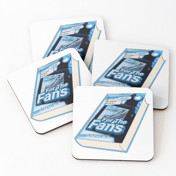 Item preview, For the Fans Nyla K Book Sticker designed and sold by baranskini.