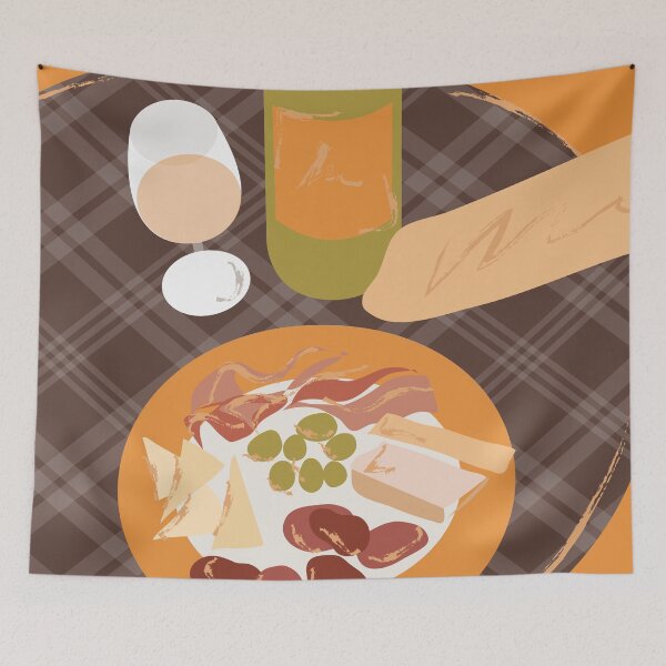 Item preview, Charcutería, Vino y Baguette designed and sold by Lyman Creative Co..