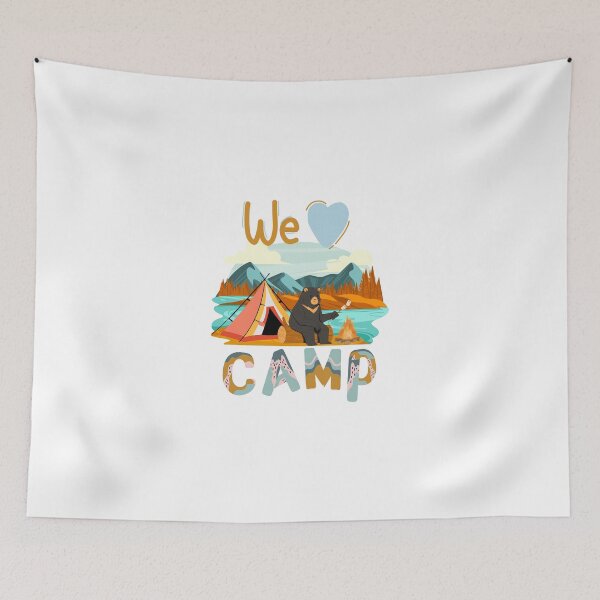 Item preview, We love camp ! designed and sold by Abdelillah10.