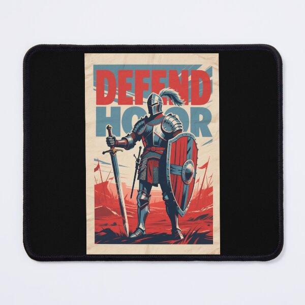 Item preview, Defend Honor – Vintage Knight Hope Style Retro Obama Style designed and sold by HoopeStylee.