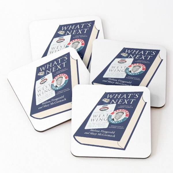 Item preview, What's Next West Wing Book Sticker designed and sold by baranskini.