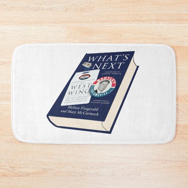 Item preview, What's Next West Wing Book Sticker designed and sold by baranskini.