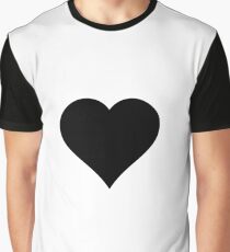Black Heart Graphic T-Shirt