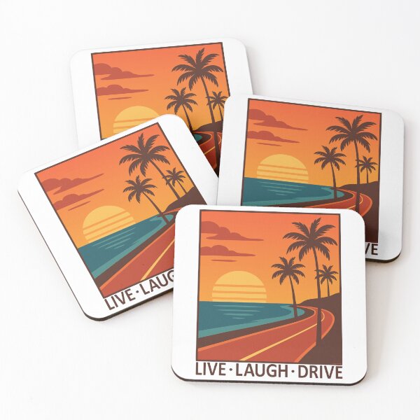 Item preview, Live, Laugh, Drive designed and sold by Automotive Art by Greg.