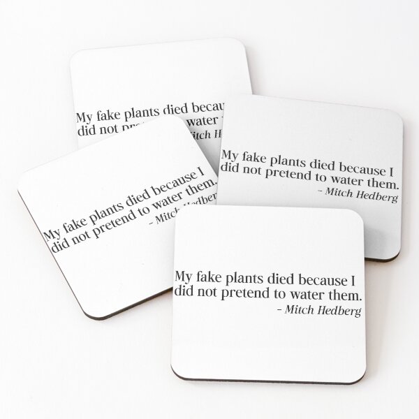 Item preview, Mitch Hedberg funny quote black letters designed and sold by Bondrewd1.