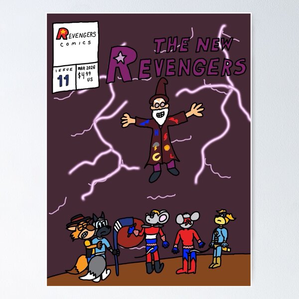 Item preview, The New Revengers Issue 11 designed and sold by AgentZero1982.