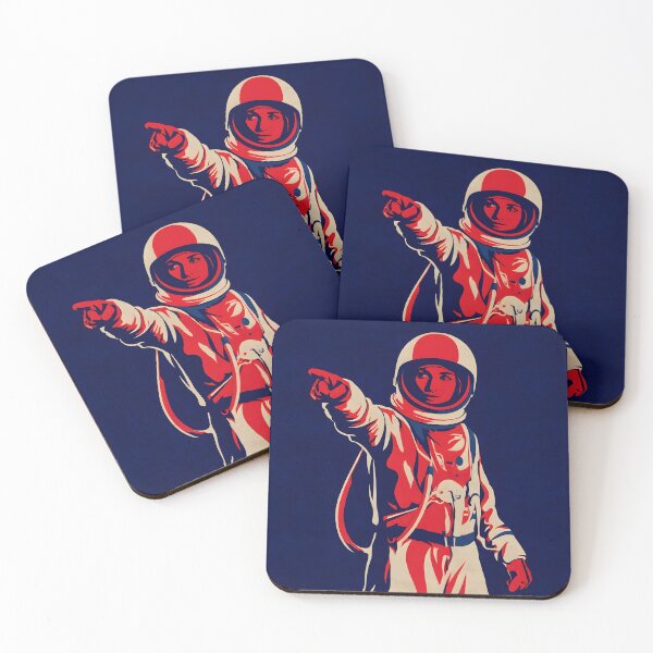 Item preview, Female Astronaut Hope Style 80s Obama style designed and sold by HoopeStylee.