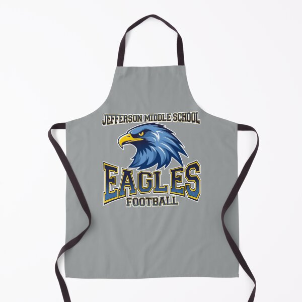 Item preview, Jefferson Middle School - Eagles Football designed and sold by FandomStation.